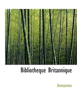 Paperback Bibliotheque Britannique [French] Book