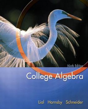 Hardcover College Algebra (Lial/Hornsby/Schneider Series) Book