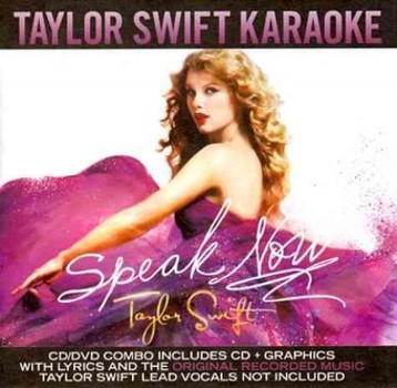 Music - CD Speak Now Karaoke (CD+G/DVD Combo) Book