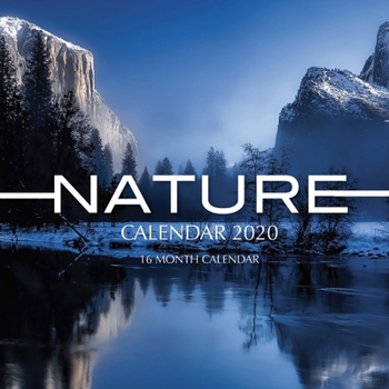 Paperback Nature Calendar 2020: 16 Month Calendar Book
