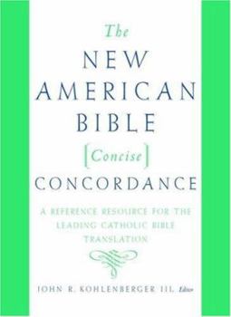 Hardcover The New American Bible Concise Concordance Book