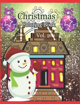 Paperback Christmas Coloring Book