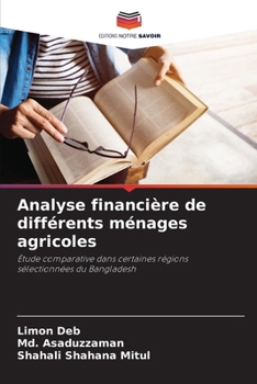 Paperback Analyse financière de différents ménages agricoles [French] Book