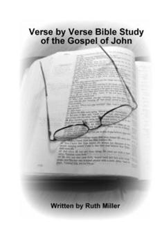 Paperback Verse by Verse Study of the Gospel of John Book