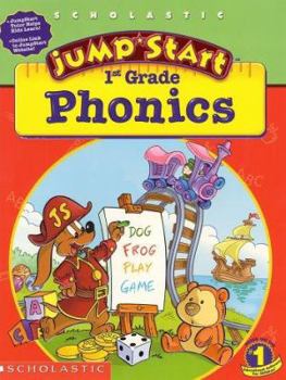 Paperback Jumpstart 1st Gr Workbook: Phonics Book