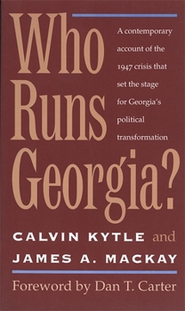 Paperback Who Runs Georgia? Book