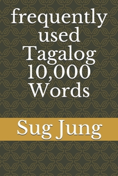 Paperback frequently used Tagalog 10,000 Words Book