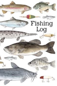 Paperback Fishing Log: A Kids Fishing Log Book