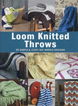 Paperback Loom Knitted Throws Book