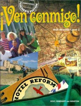 Hardcover Tae Ven Conmigo!: Holt Spanish Book