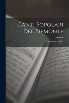Paperback Canti Popolari Del Piemonte [Italian] Book