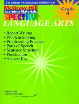 Paperback Language Arts Grade 4 Book