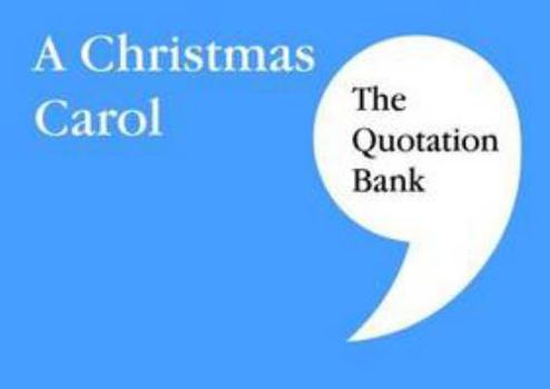 Paperback The Quotation Bank: A Christmas Carol Book