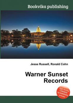 Paperback Warner Sunset Records Book