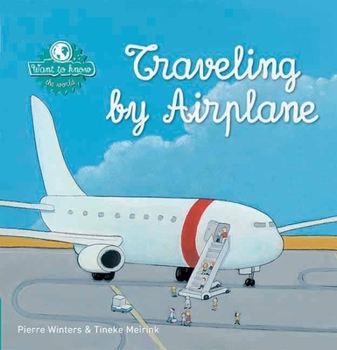 Hardcover Traveling by Airplane Book