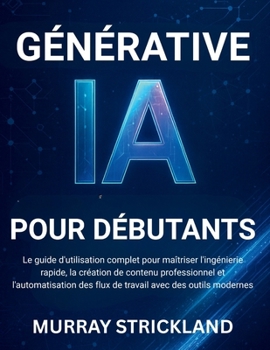IA GÉNÉRATIVE POUR DÉBUTANTS: Le guide d'utilisation complet pour maîtriser l'ingénierie rapide, la création de contenu professionnel et ... avec des outils modernes (French Edition)