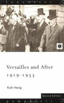 Paperback Versailles and After, 1919-1933 Book
