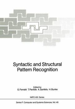 Paperback Syntactic and Structural Pattern Recognition Book