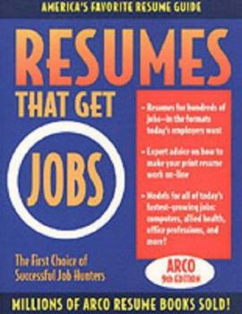 Paperback Resumes That Get Jobs Book