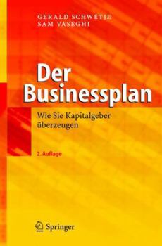 Hardcover Der Businessplan: Wie Sie Kapitalgeber Überzeugen [German] Book