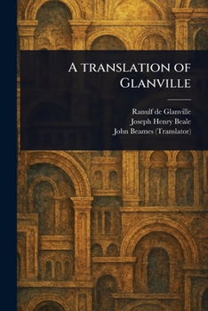 Paperback A Translation of Glanville Book