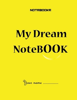 Paperback My Drem Notebook Book