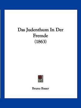 Paperback Das Judenthum In Der Fremde (1863) [German] Book