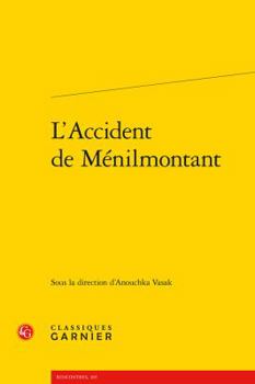 Paperback L'Accident de Menilmontant [French] Book
