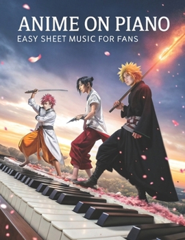 Paperback Anime on Piano: Easy Sheet Music for Fans Book