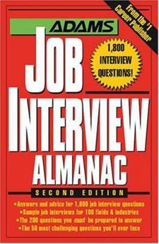 Paperback Adams Job Interview Almanac 2nd Ed Book