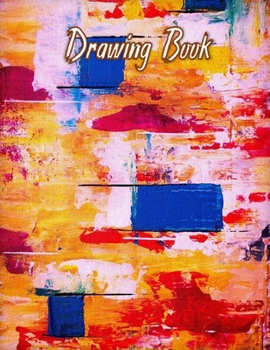 Paperback Drawing Book: 100 Blank Pages, 8.5 x 11, Draw Pad for Sketching, Doodling and Painting Book