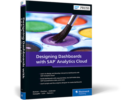Hardcover Designing Dashboards with SAP Analytics Cloud Book