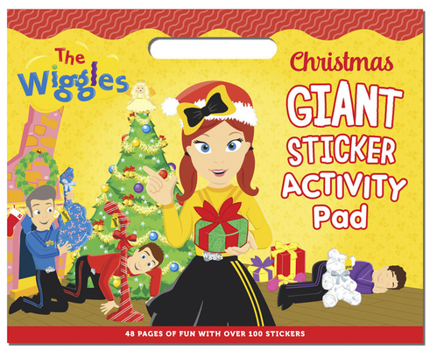 Paperback Christmas Giant Sticker Activity Pad Book