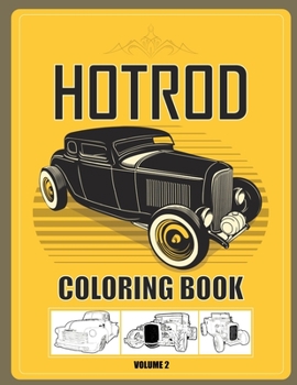 Paperback Hot Rod Coloring Book: Volume 2 Book