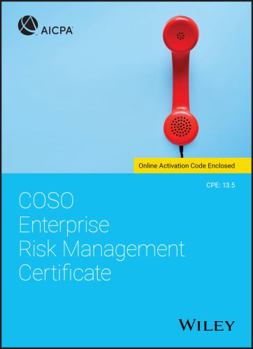 Paperback Coso Enterprise Risk Management Certificate Book