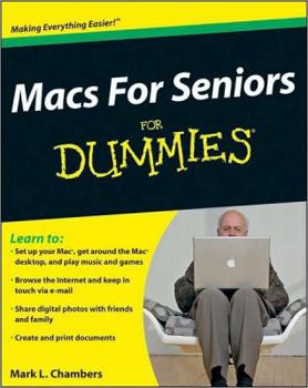 Paperback Macs for Seniors for Dummies Book