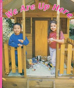 Paperback We Are Up Here, Levels 1-2: Teacher Note (Rigby Flying Colors Magenta) Book