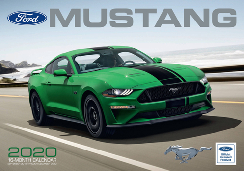 Calendar Ford Mustang 2020: 16-Month Calendar - September 2019 Through December 2020 Book