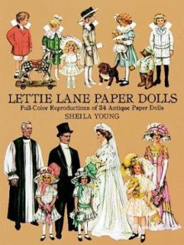 Paperback Lettie Lane Paper Dolls Book