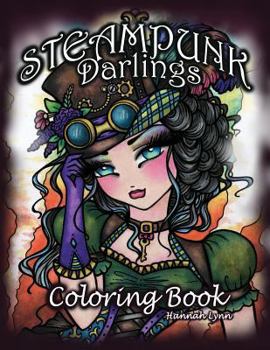 Paperback Steampunk Darlings Coloring Book