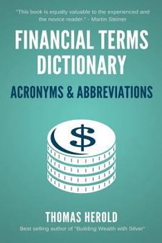 Paperback Financial Terms Dictionary - Acronyms & Abbreviations Book