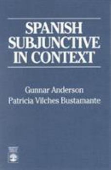 Paperback Spanish Subjunctive in Context Book