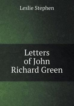 Paperback Letters of John Richard Green Book