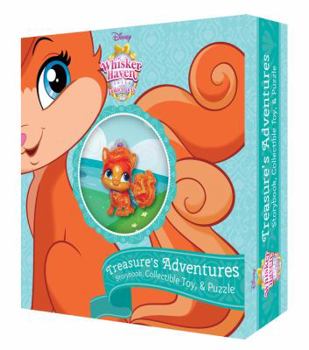 Hardcover Whisker Haven Tales with the Palace Pets: Treasure's Adventures [With Collectible Toy] Book
