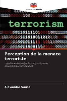 Paperback Perception de la menace terroriste [French] Book