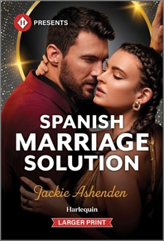 Mass Market Paperback Spanish Marriage Solution [Large Print] Book