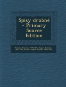 Paperback Spisy Drobne [Czech] Book