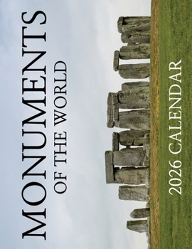 Paperback Monuments of the World 2026 Calendar Book