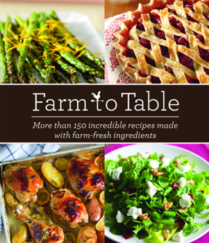 Hardcover Farm to Table Book