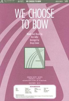 Paperback We Choose to Bow Book